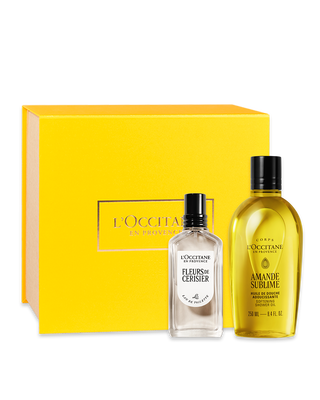 Presente Hidrata&ccedil;&atilde;o de Amande Sublime e Delicadeza Fleurs de Cerisier